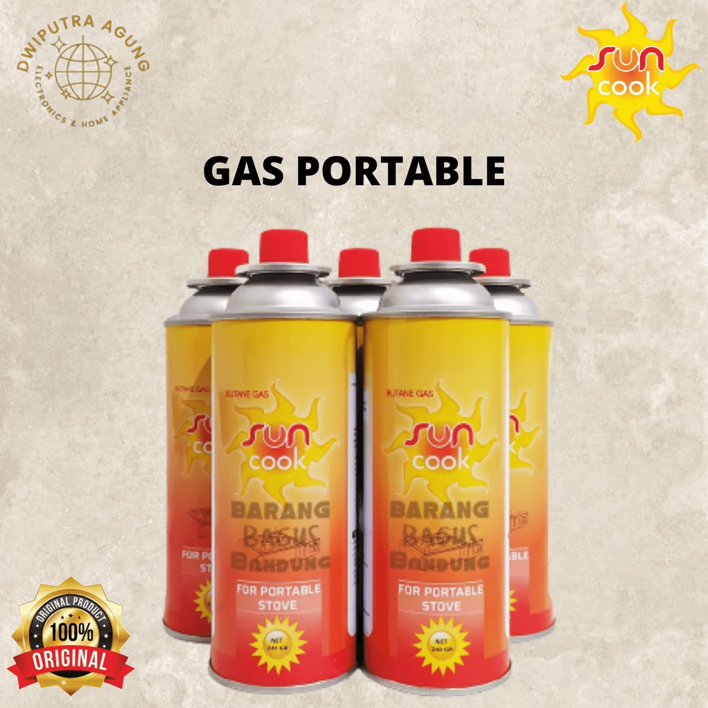 GAS PORTABLE SUNCOOK GAS MINI GAS KOMPOR PORTABLE