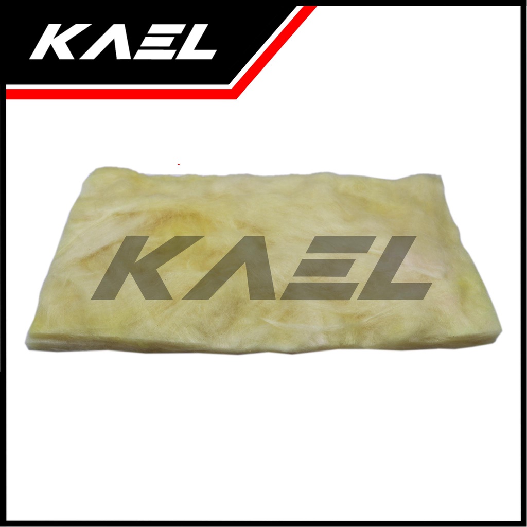 Glasswool Knalpot Racing Tahan Panas Motor Kuning Standar-Gaspul-Gaspol-Gaswool-Gasbul-Gasbol-Glaswol-Glasswoll Peredam Kenalpot Bebek-Matic-Sport Beat-FI-Pop-Street-eSP-F1/Vario 150-125-110 Techno-New/Mio Soul-M3-Z-S/X-Ride/Scoopy