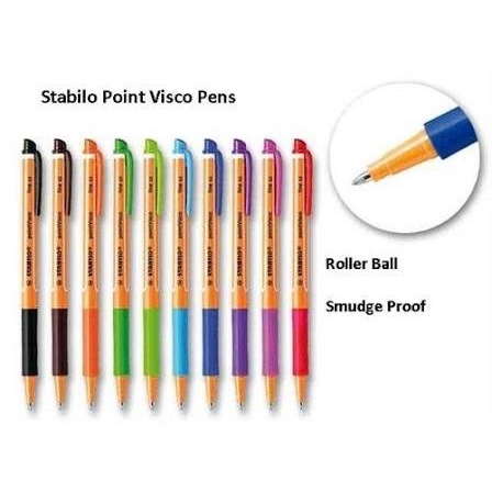 

Stabilo Point Visco Gell Roller Ball 0.5 mm