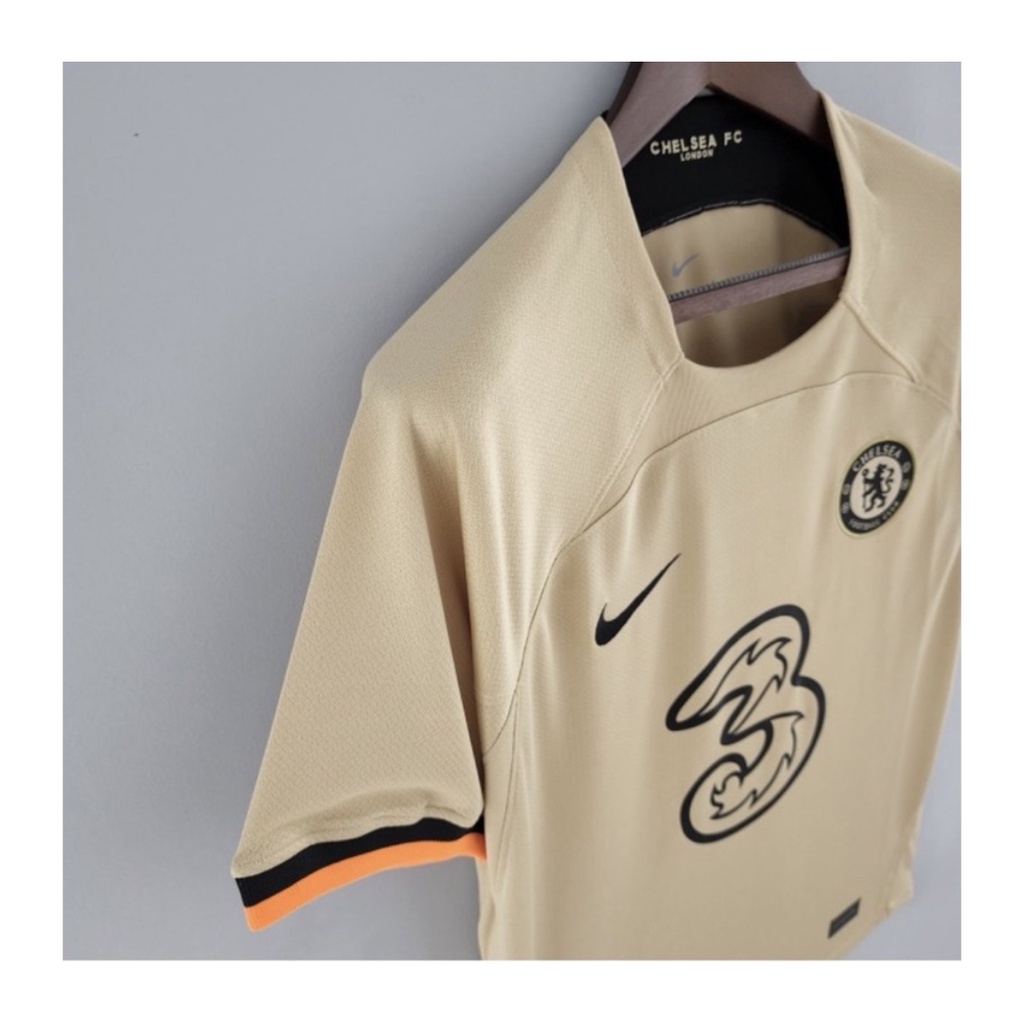 jersey futsal pria kaos sepak bola club baju chels3a 3RD atasan grade ori wanita dewasa t-shirt seragam print custom jersy outfit klub olahraga kostum jarsey soccer pakaian oblong sport suit apparel polos