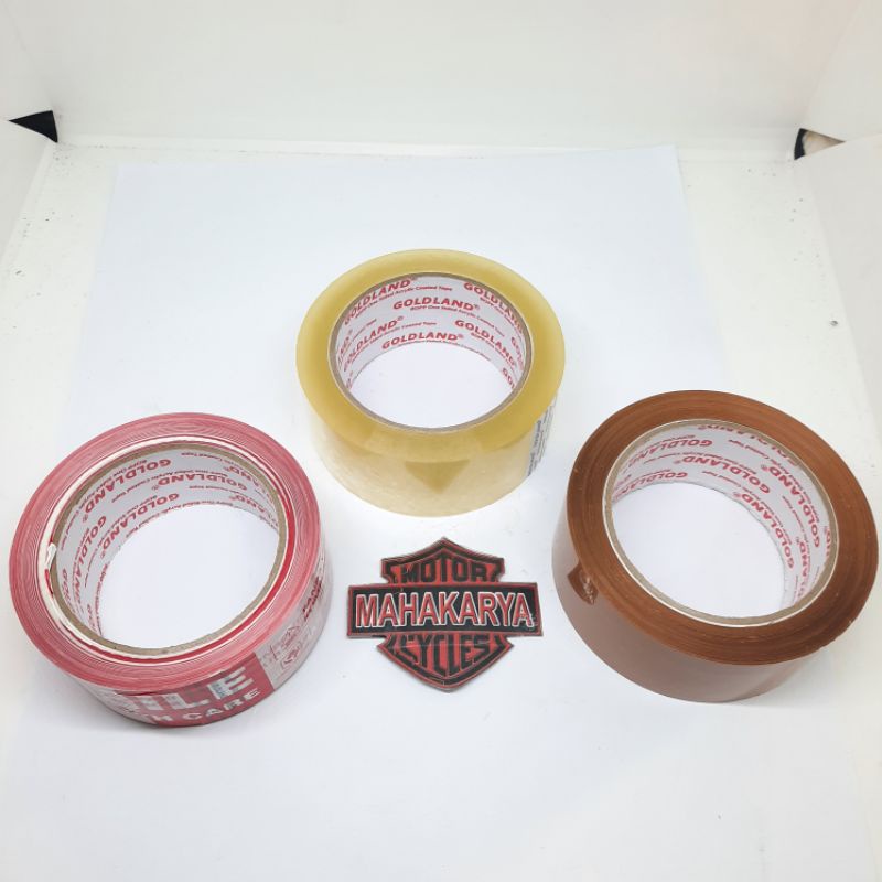 LAKBAN BENING COKLAT 45MM 100YARD FULL FRAGILE UNBOXING