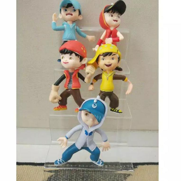 NEW PRODUCT Mainan action figure pajangan boboiboy boboi boy halilintar air angin galaxy petir yaya 