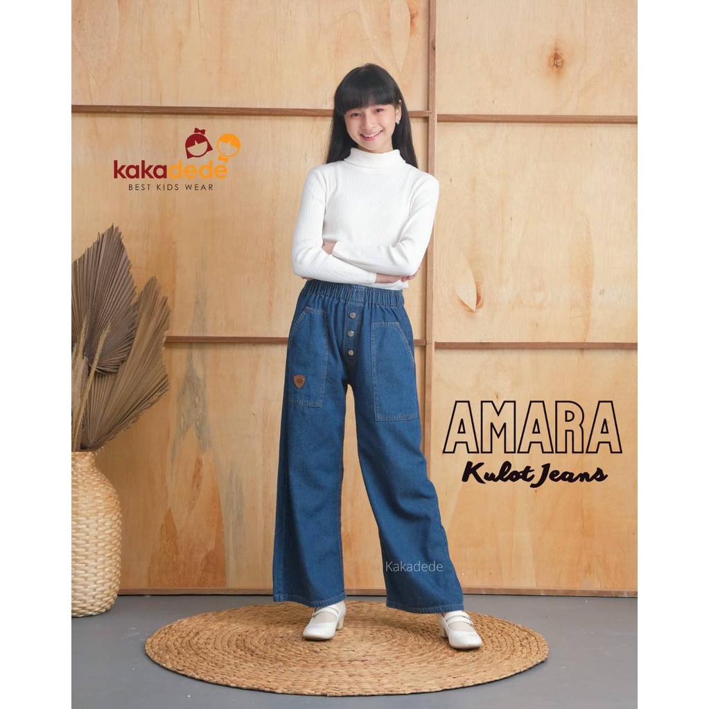 Kulot Jeans anak Amara Jeans by Kakadede