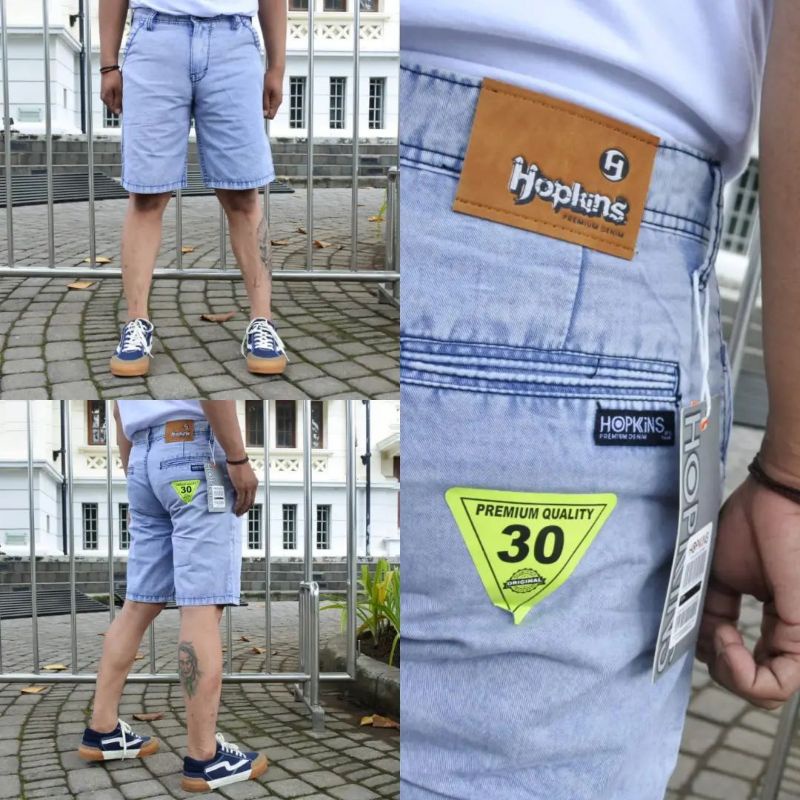 Celana Pendek Jeans Snow Distro