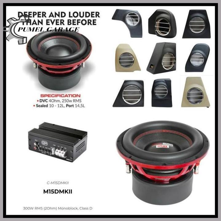 Xpander All New Livina 2017 Cross Cello W8Xl Subwoofer Double Coil Berkualitas