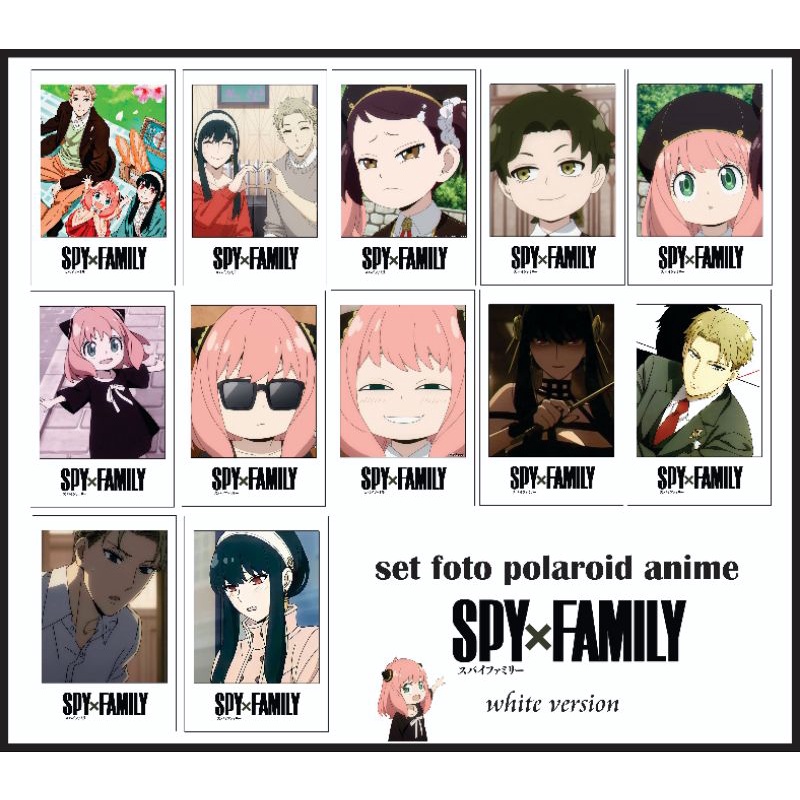 foto/photocard anime spy x family