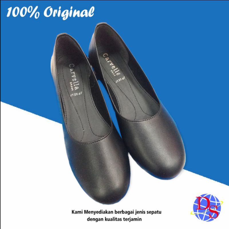 Sepatu Pantofel Wanita Sepatu Flat Wanita Pantofel Flat Carvella Jp 25 Hitam