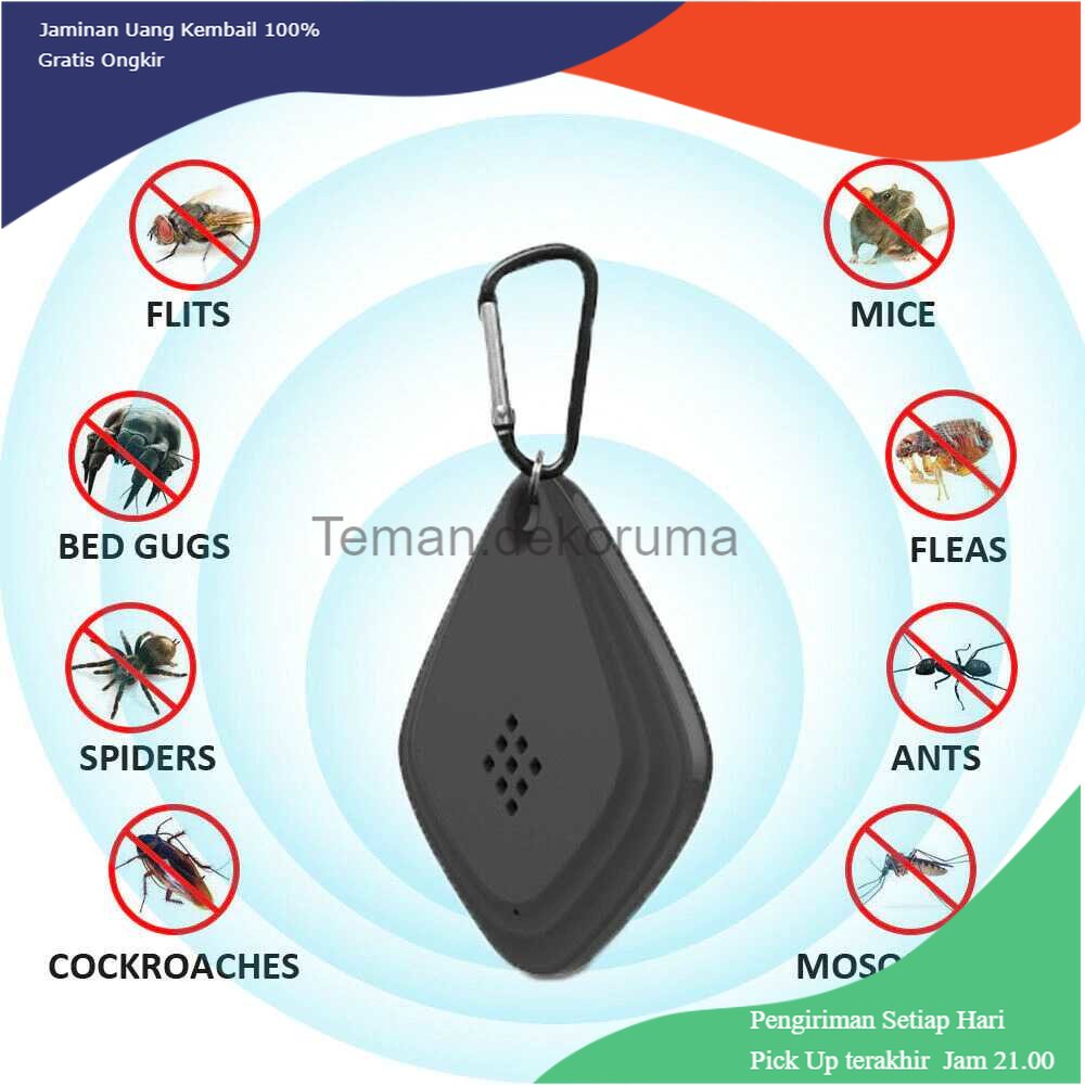 TD - PRW BCause Pembasmi Nyamuk Ultrasonic Portable Mosquito Repeller - 777