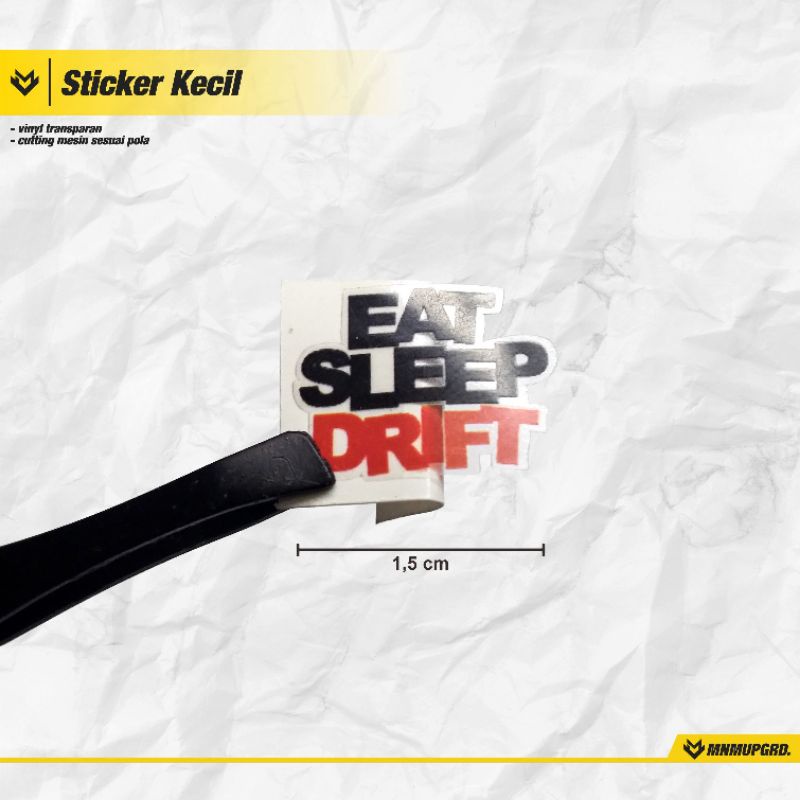 Sticker RC eat sleep drift / Sticker rc drift