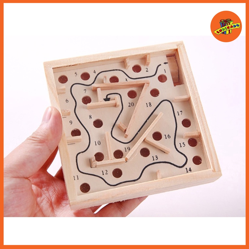 PERMAINAN LABIRIN MAZE WOODEN TOYS - Labirin Mainan Edukasi