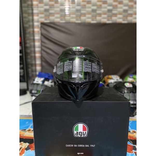 Jual Agv Pista Gprr Gp Rr Mono Glossy Carbon Fiber Shopee Indonesia