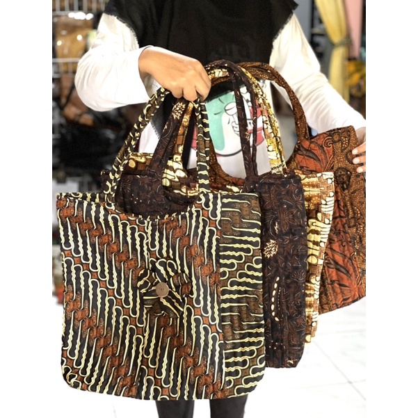 Tote Bag batik salur