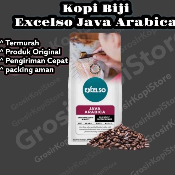 

TERLARIS kopi biji java arabica Excelso 200 gram /KOPI RUBE/KOPI KAPAL API/KOPI SLB/KOPI PEJUANG/KOPI BUBUK