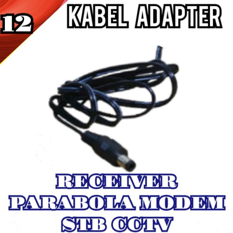 kabel adaptor 12Volt Receiver Parabola