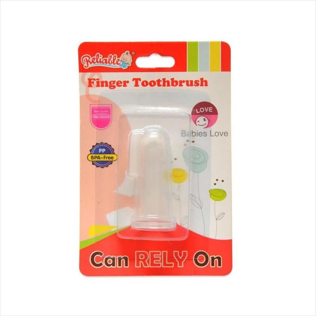 Reliable Finger Toothbrush -  Sikat Gigi / Lidah Bayi Silicone
