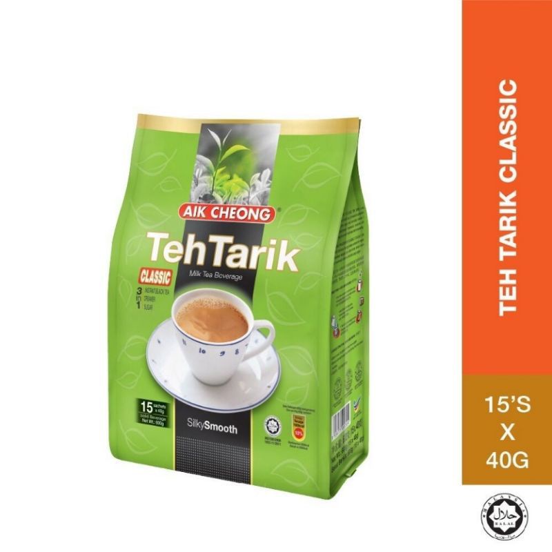 

Aik Cheong Teh Tarik Original Malaysia | Minuman Keluarga Sehat Rendah Gula | Teh Tarik Clasik 600gr | Teh Tarik Combo 600gr | Teh Tarik 2in1 Creamer 375gr