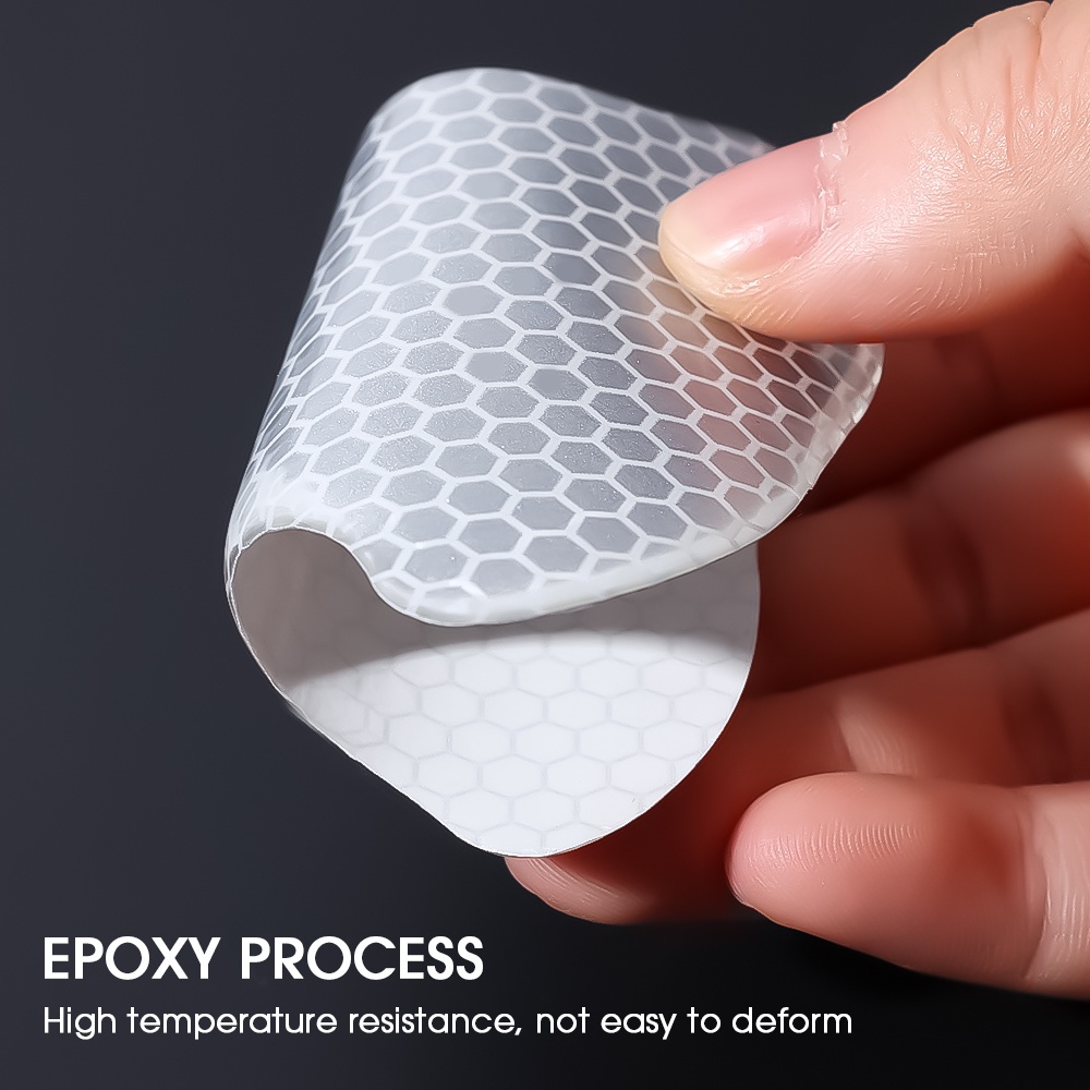 4pcs / Set Stiker Pelindung Handle Pintu Mobil Universal Bahan PVC Anti Gores