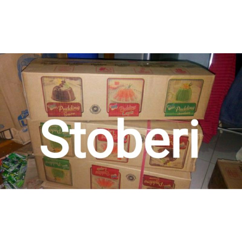 

Pudding Nutrijell Susu STOBERI 130g x 36pcs Per Dus