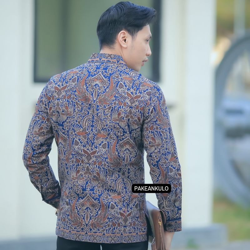 Batik Premium Pria Slimfit || Motif Dewandaru