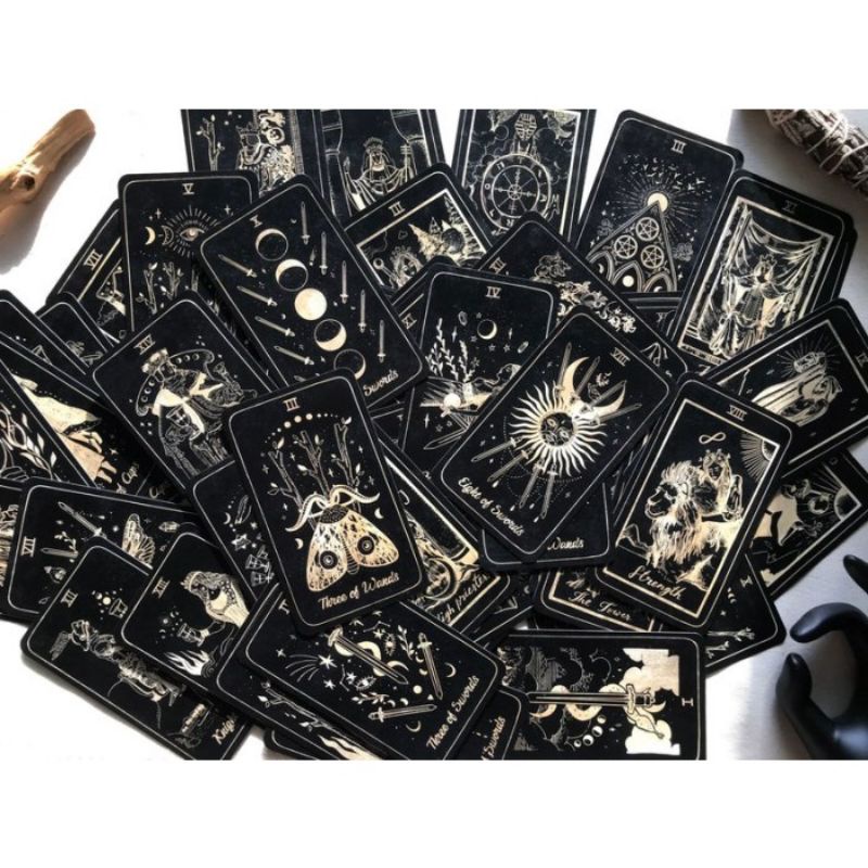 [COD] Free tablecloth| Tarot Card Kartu Tarot Deck Luna Somnia 78 cards with guide book | Anima mundi | The Sasurahibito