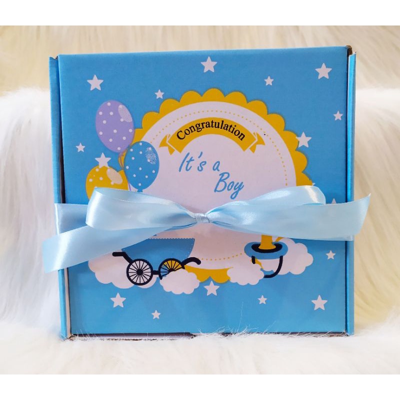 Hampers bayi|Kado bayi|Baby gift|Parcel kelahiran jumper NAVY boy