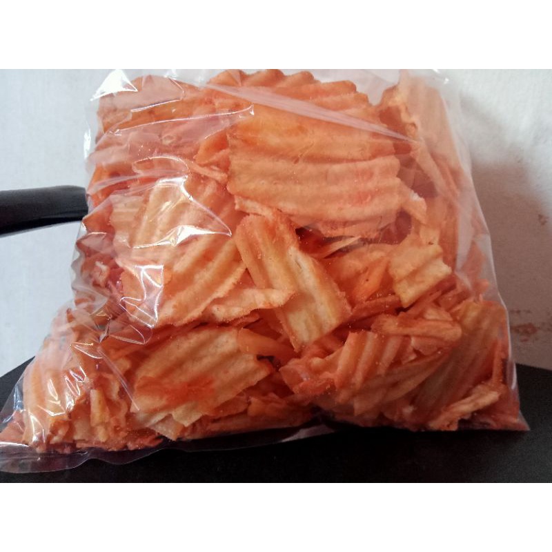 

Keripik Singkong Balado Pedas 250gram