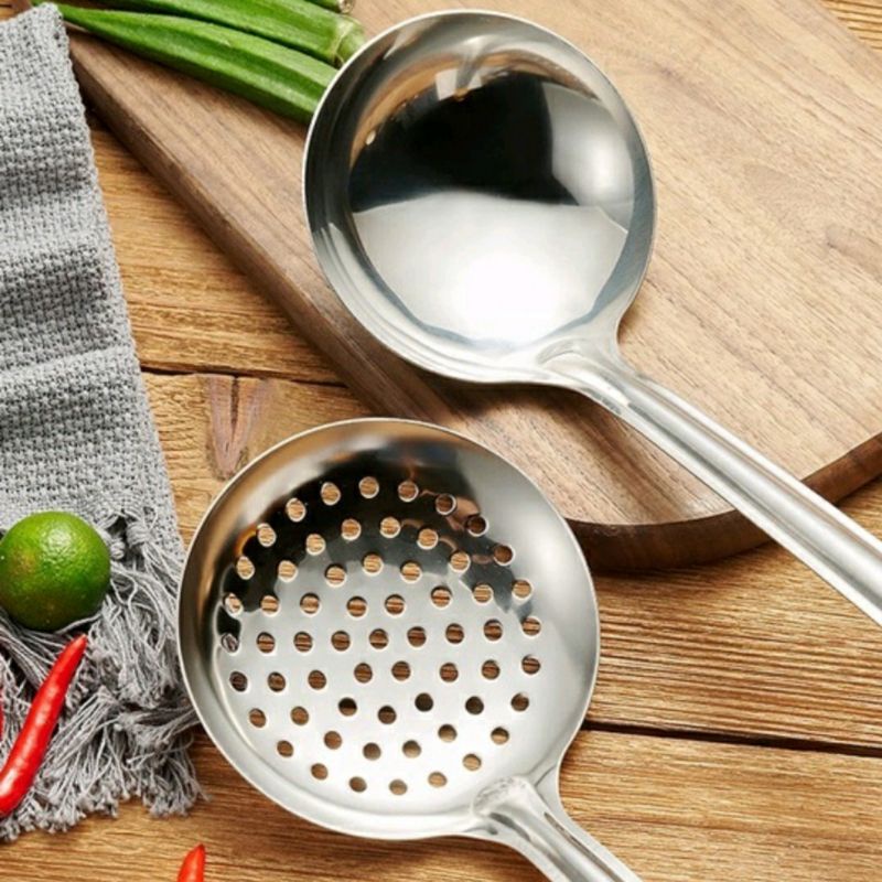 Alat Masak Spatula Set Stainless Tebal Kitchen Tools Utensil Dapur