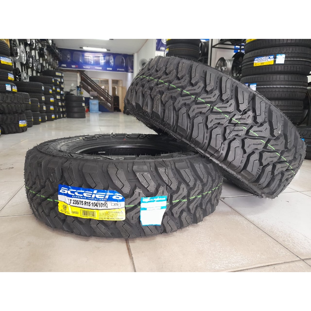 Ban Lapangan Ring 15 235/75 ACCELERA M/T 235 75 R15 Ban lokal berkualitas