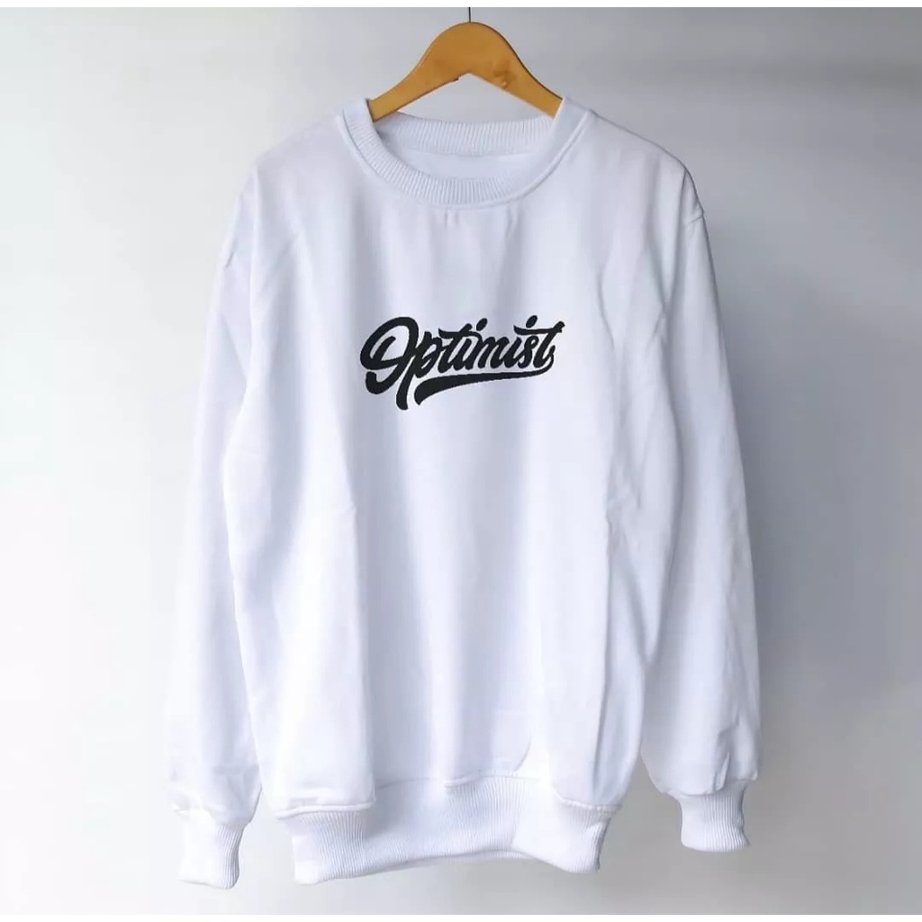 SWEATER BASIC/ATASAN CREWNECK/SWEATER UNISEX/PRIA & WANITA/MOTIF  /SWEATER FLEECE PREMIUM/CUTTING DT