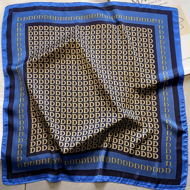 &quot;Divi&quot; 70x70 cm, Scarf Leher, Scarf Tas, Bahan High Grade Silk Immitation