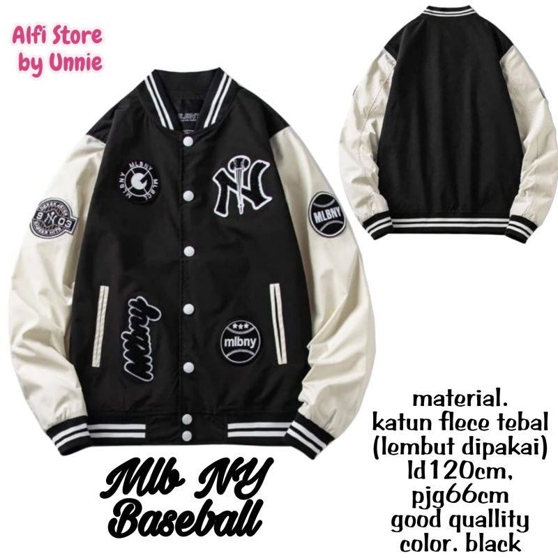 Jaket baseball mlbNY by Alfi Store