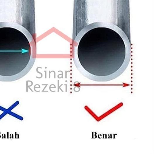 Bracket Pipa 1" inch Cabang 3 T Stainless Sambungan Pipa Bulat Join 25