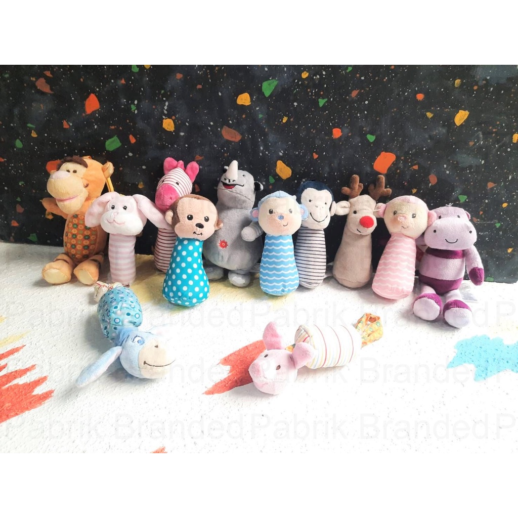 pabrik branded j3llycat Marks&Spencer sunlemon fisher price jemini carter's disney Bunny mouse monke