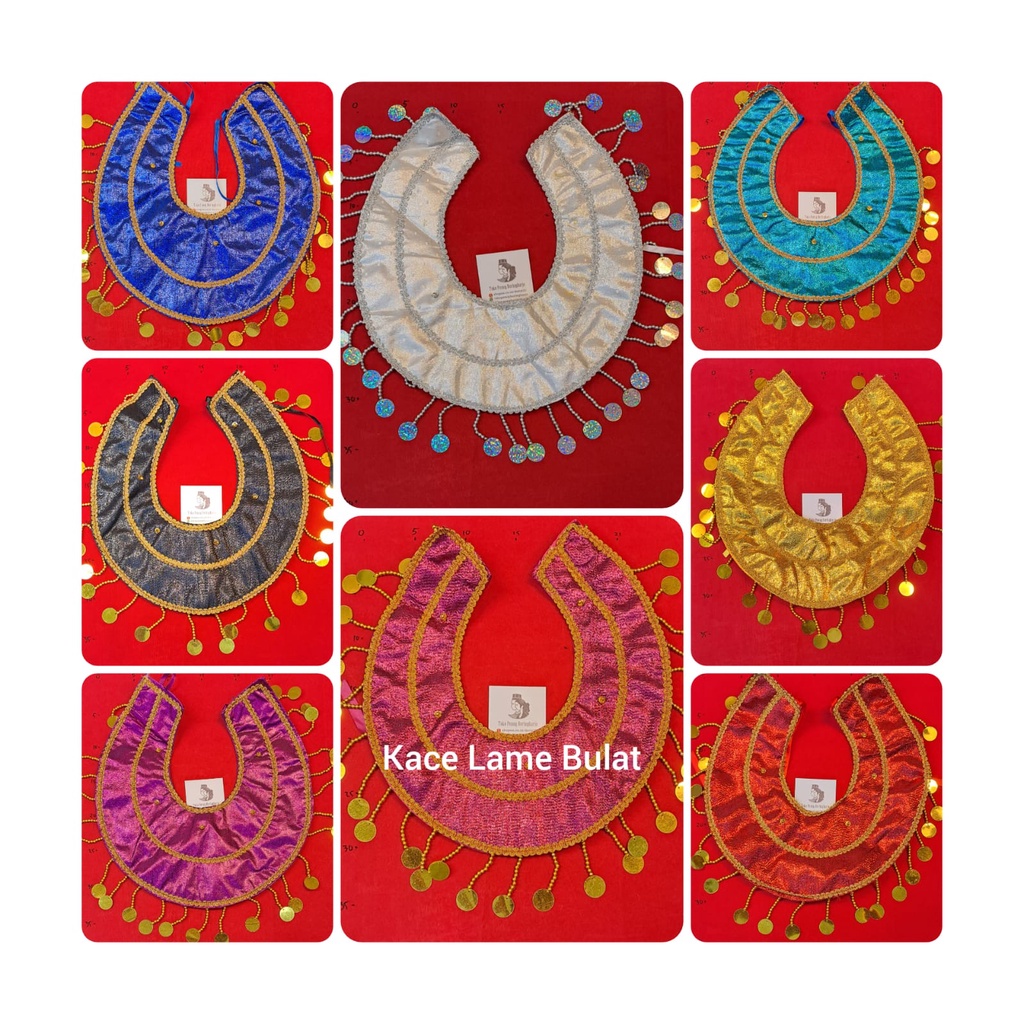 Hiasan Kace Leher Kreasi Tradisioal Tarian dan Karnaval