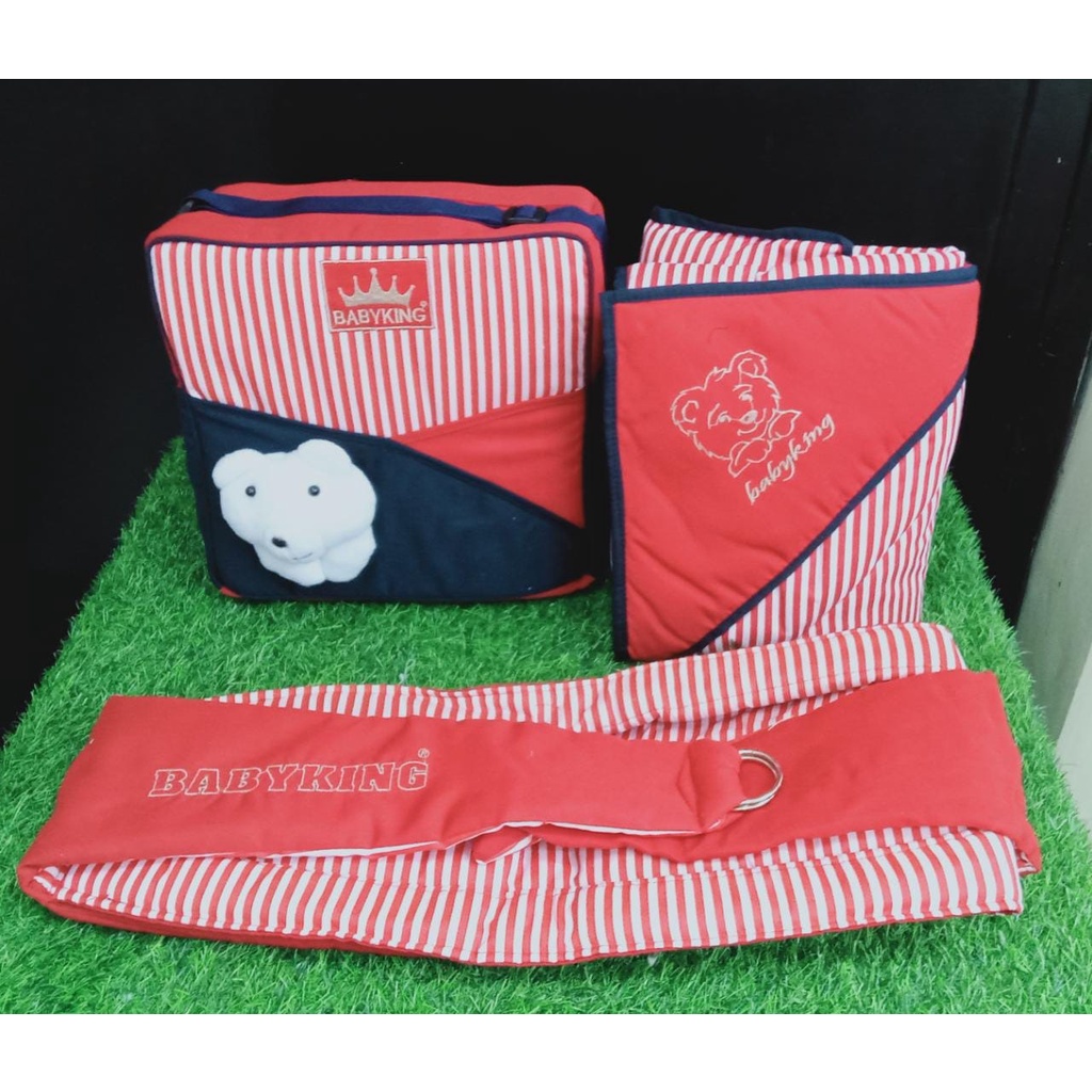 Baby King Tas Bayi Medium 3 in 1 Silang Boneka