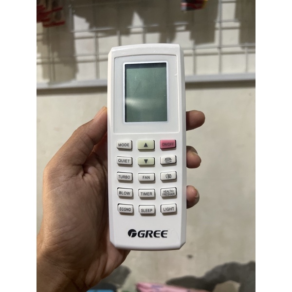 REMOTE REMOT AC GREE ORIGINAL ASLI