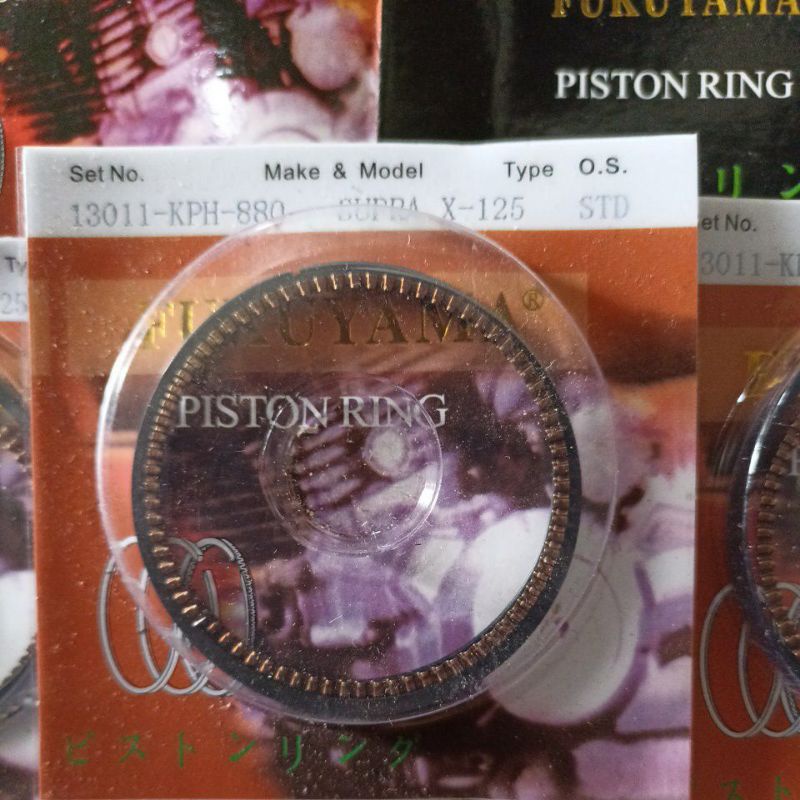 ring piston supra x125 os std Fukuyama