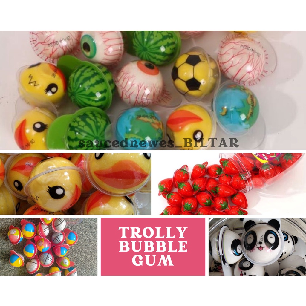 

[NEW STOK] TROLLY PERMEN TROLLY BUBLE GUM MANIS ASAM BOLA MATA SEMANGKA STRAWBERRY TROLLY PLANETPERMEN TROLLY GUM HALAL PERSEN CANDY TROLI VIRAL PERMEN KARET VIRAL PERMEN VIRAL UNJTUK ANAK MAUPUN DEWASA PERMEN SEGALA USIA PALING ENAK