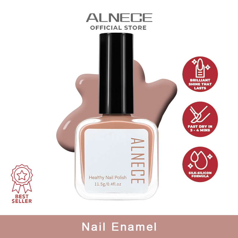 ALNECE HTMZ050-44 Kutek Halal Peel Off Cat Kuku Halal Muslimah Bisa Di Kelupas Bisa Untuk Sholat Kut