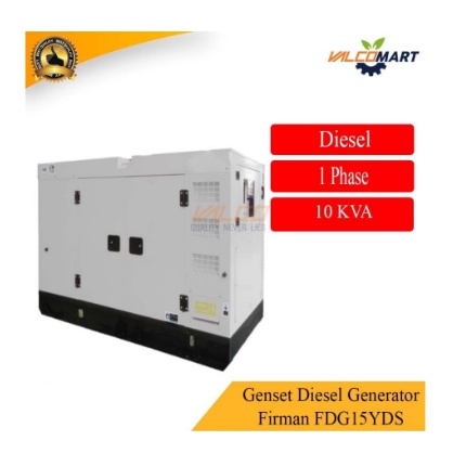 Genset Diesel Generator Firman FDG15YDS 10KVA G2 3 Phase (KHUSUS WA)