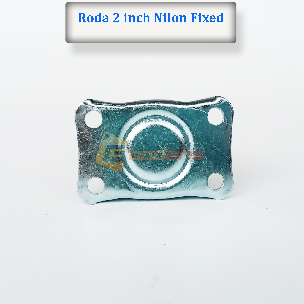 Roda Nilon 2 Inch Mati Roda Caster Roda Gepeng