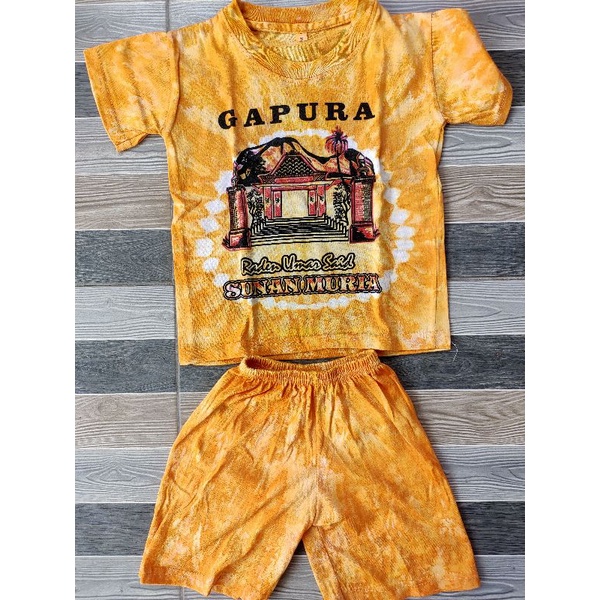 Setelan anak laki laki setelan kaos setelan anak sunan PRELOVED alias bekas