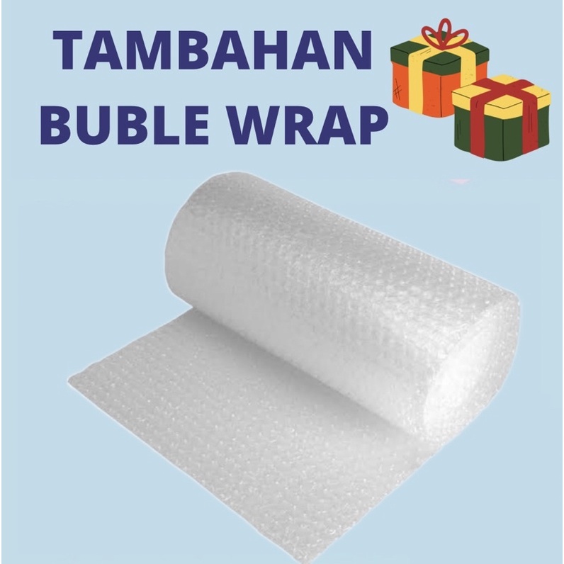 

BUBLE WRAP UNTUK KEAMANAN PAKET