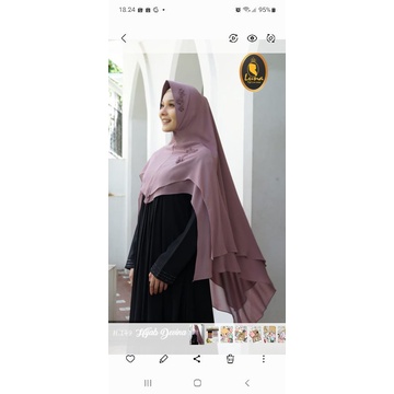 Khimar Davina dari Luna Hijab
