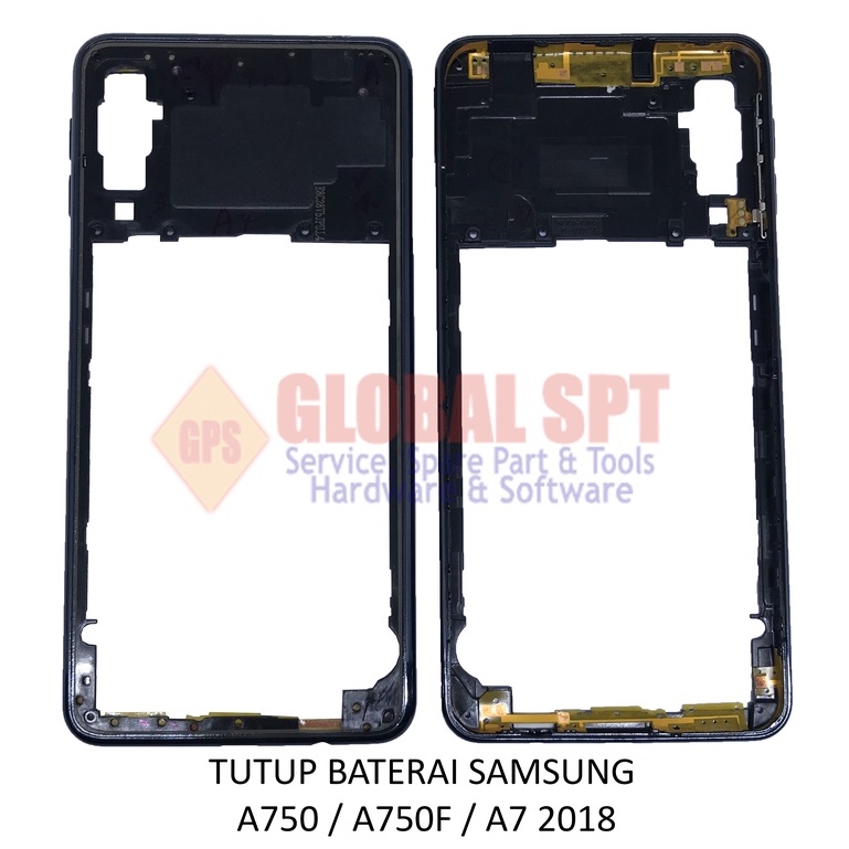 TUTUP BATERAI SAMSUNG A750 / BEZEL BATERAI A750F / A7 2018