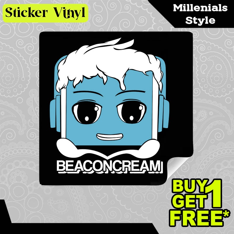 

Stiker Sticker Beaconcream Avatar Gambar Unik Desain Keren dan Kekinian Aesthetic Bahan Vinyl Satuan Anti Air