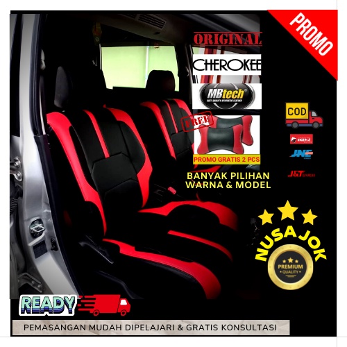 Sarung Jok Mobil Calya Sigra Avanza Mobilio Innova Livina 3 Baris Bahan Zeus