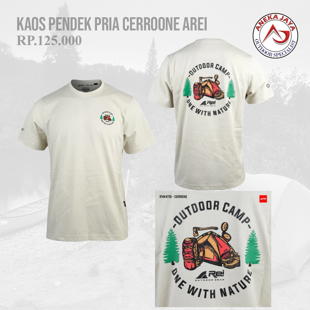 Kaos Pendek Pria Cerroone Arei Outdoorgear
