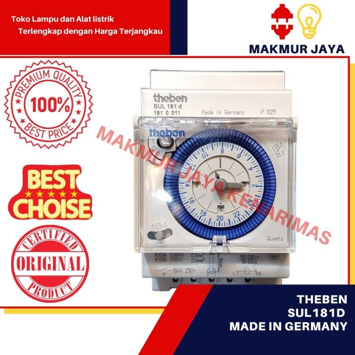 TIMER SWITCH THEBEN SUL 181 analog ORIGINAL/timer theben orginal