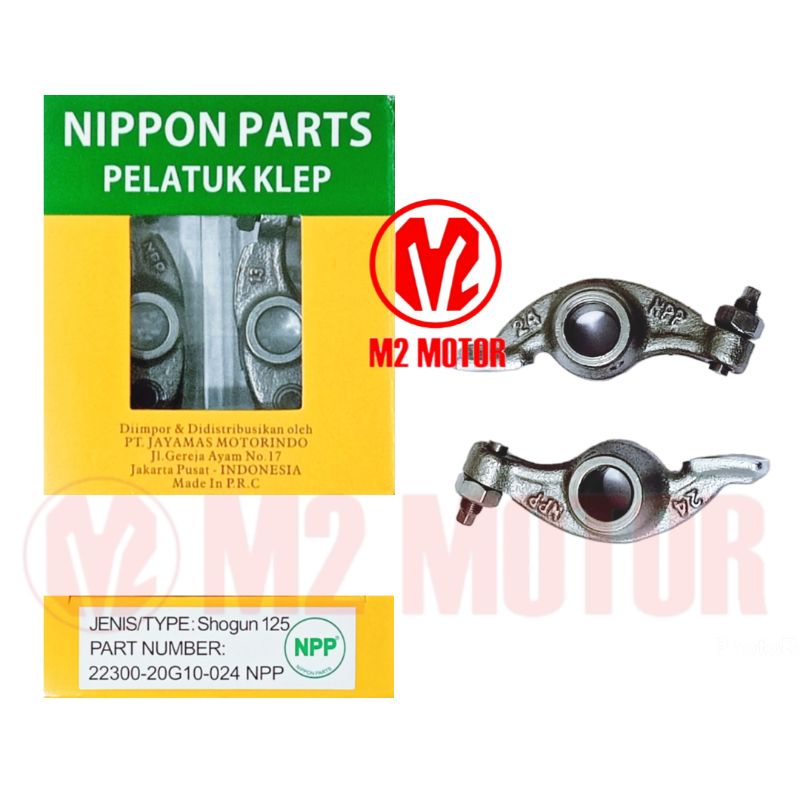 PELATUK KLEP SHOGUN 125 ROCKER ARM NPP